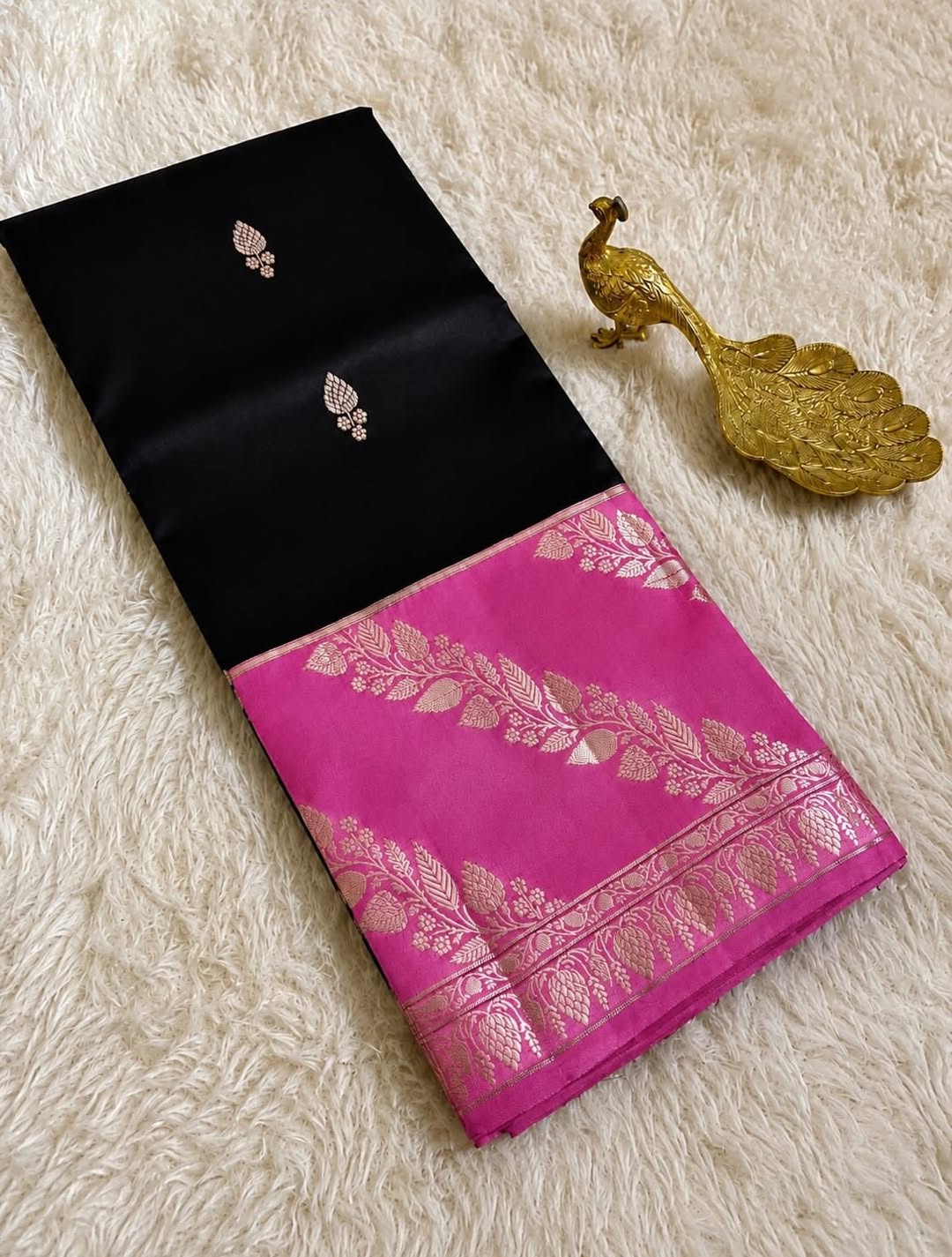 Lichi Kanchipuram Tussar Silk sarees